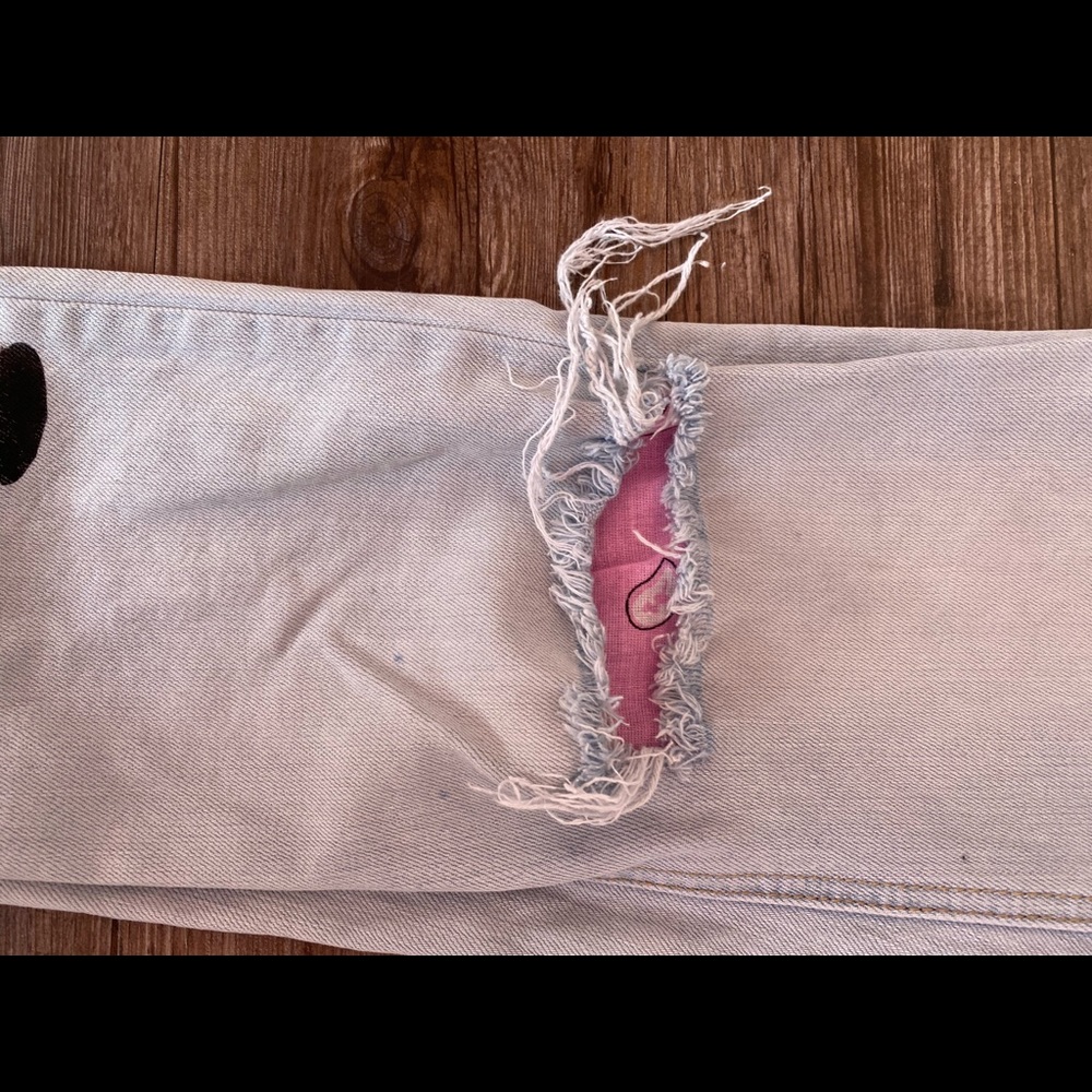 Custom Jeans - Banksy inspired - Picture 3 of 5